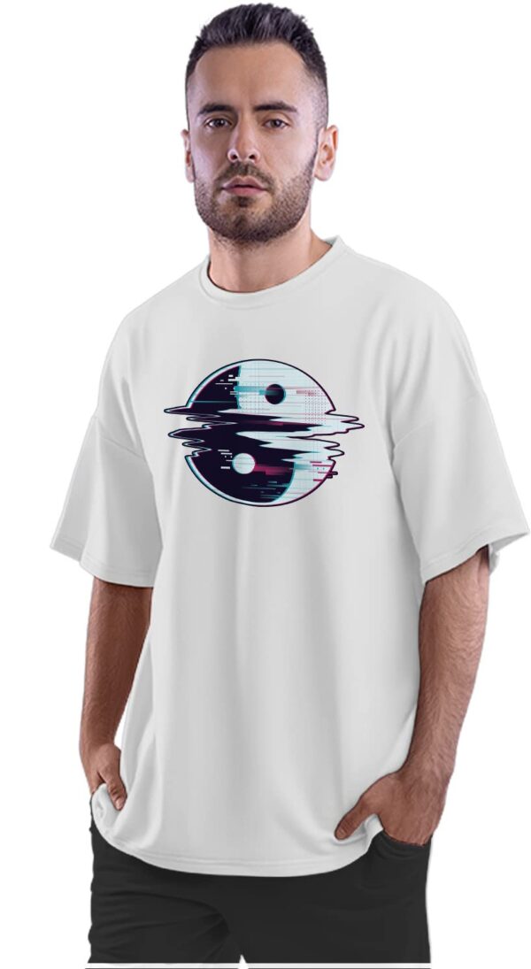 Tokyo Ghoul T-Shirt for Men from Anime and Manga Series Tokyo Ghoul 100% Cotton Round Neck Tshirt Navy Blue _PT_100