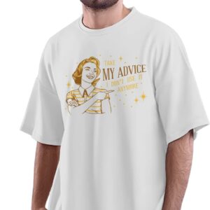 Men's & Women's Regular Fit T-Shirt Unicorn Samurai Duel 100% Cotton Unise T-Shirt White; _UNICO03-White M Men Round_bz