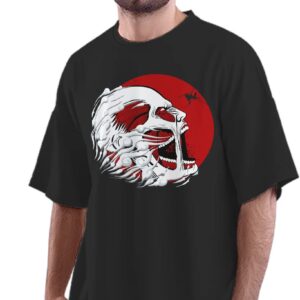 Tokyo Ghoul T-Shirt for Men from Anime and Manga Series Tokyo Ghoul 100% Cotton Round Neck Tshirt Olive Green _PT_118