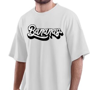 Oversized T-Shirt Groovy Dad - Sunset Men's Women's Unise 100% Cotton Black; _GROOVUNQD-Black S Oversized_bz