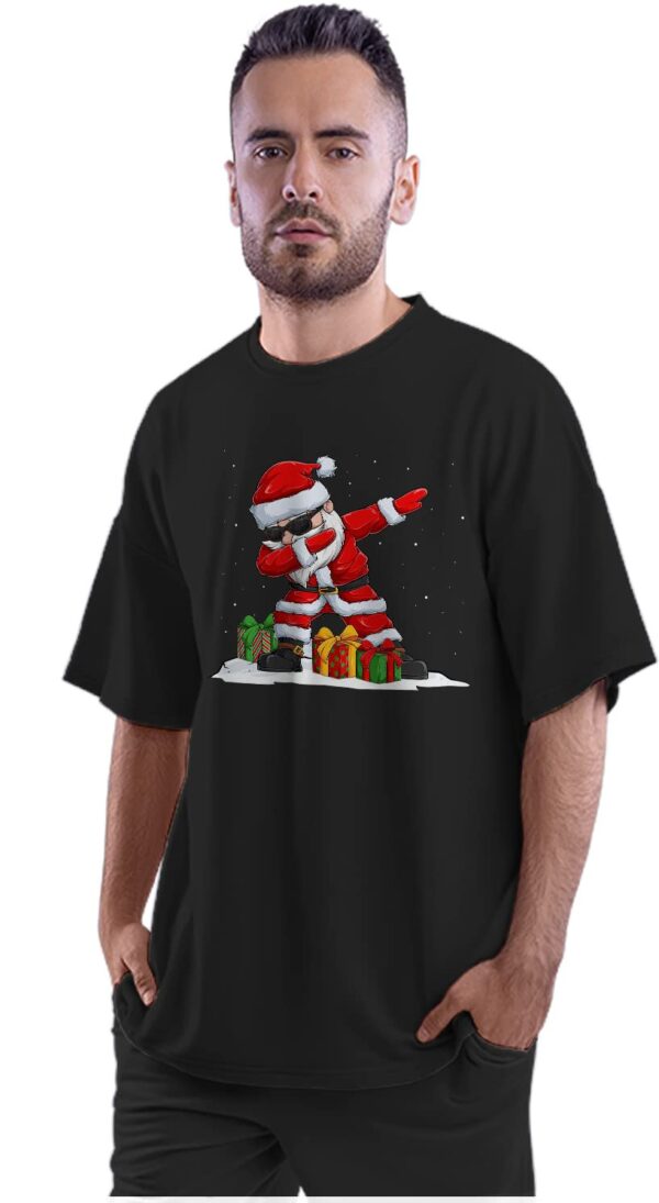 Oversized T-Shirt Groovy Dad - Sunset Men's Women's Unise 100% Cotton Black; _GROOVUNQD-Black XL Oversized_bz