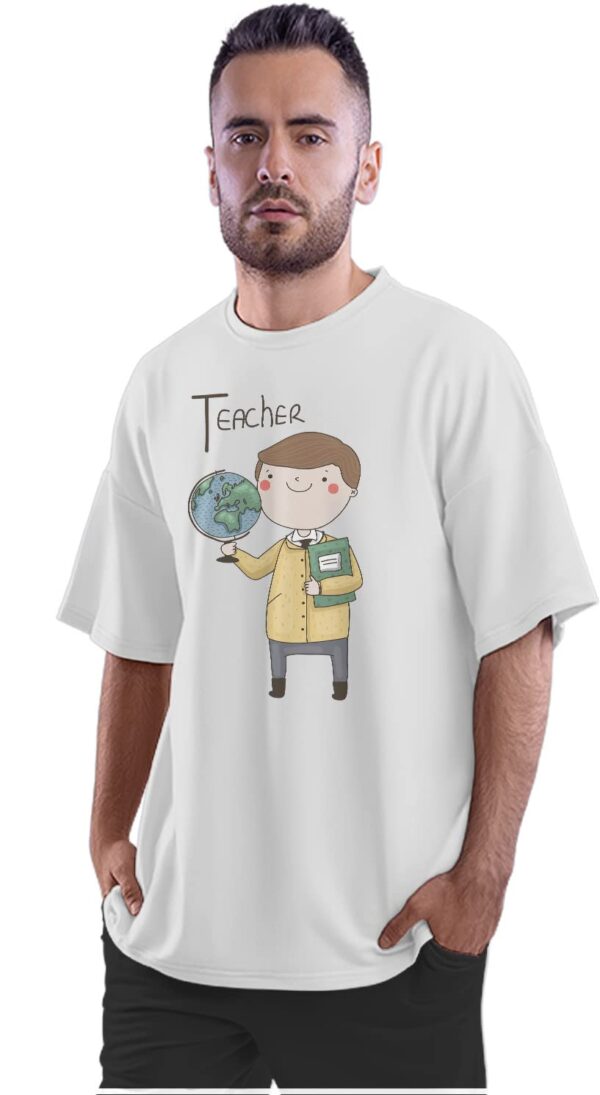 Oversized T-Shirt Space Race - Alien & Astronaut Men's Women's Unise 100% Cotton Black; _SPACERAUNQ-Black M Oversized_bz
