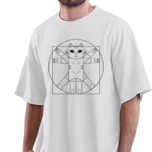 Oversized T-Shirt Moonchild - Full Moon Men's Women's Unise 100% Cotton Black; _MONCHFUNQ-Black S Oversized_bz