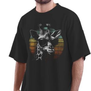 Oversized T-Shirt Moonchild - Full Moon Men's Women's Unise 100% Cotton Black; _MONCHFUNQ-Black L Oversized_bz