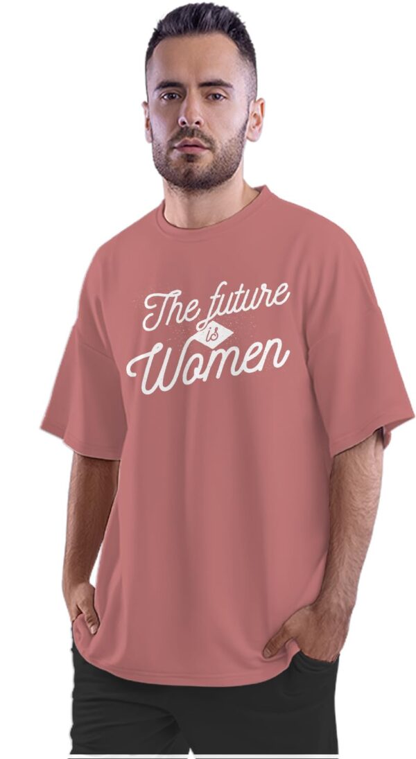 Oversized T-Shirt Baked AF - Baker Men's Women's Unise 100% Cotton White; _BAKAFUNQ-White L Oversized_bz
