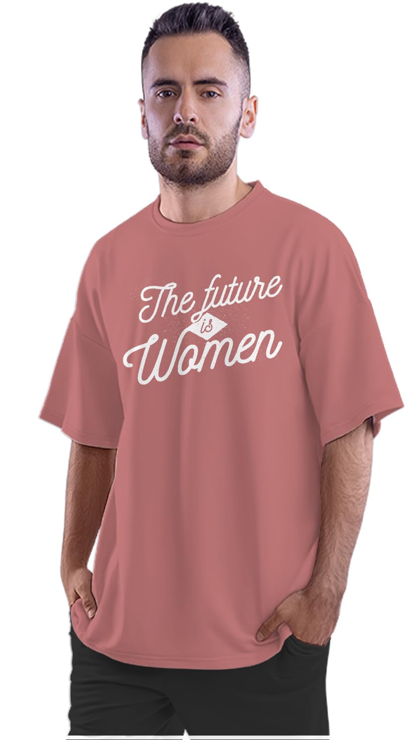 Oversized T-Shirt Baked AF - Baker Men's Women's Unise 100% Cotton White; _BAKAFUNQ-White L Oversized_bz