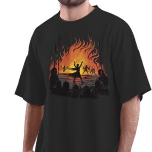 Oversized T-Shirt Bro-Kkoli - Broccoli Bro - Cool Dude Men's Women's Unise 100% Cotton Black; _BROKKOUNQ-Black XL Oversized_bz