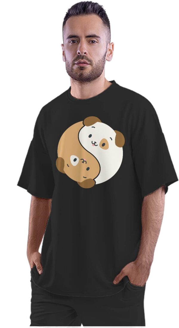 Oversized T-Shirt Elon Musk Hope Men's Women's Unise 100% Cotton Black; _UNQELON-Black XL Oversized_bz
