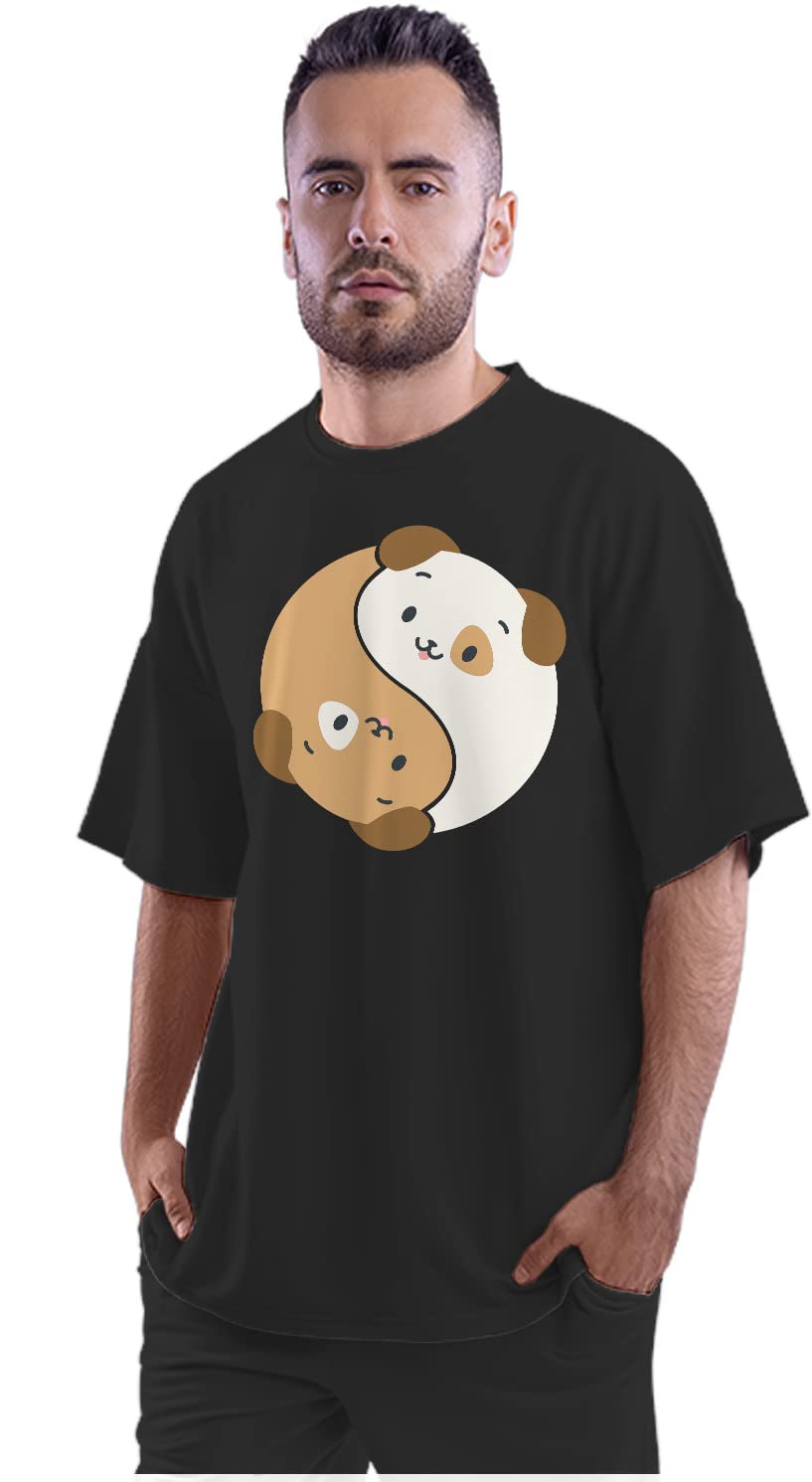 Oversized T-Shirt Elon Musk Hope Men's Women's Unise 100% Cotton Black; _UNQELON-Black XL Oversized_bz