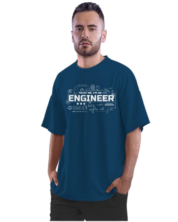 Oversized T-Shirt United States of America - USA Flag Men's Women's Unise 100% Cotton Navy Blue; _USAFLAUNQ-Navy Blue M Oversized_bz