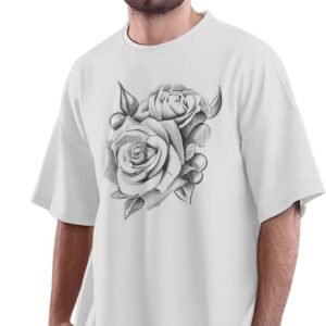 Oversized T-Shirt Cute Reaper Men's Women's Unise 100% Cotton Iris Lavender; _CUTERPER2-Iris Lavender 2XL Oversized_bz
