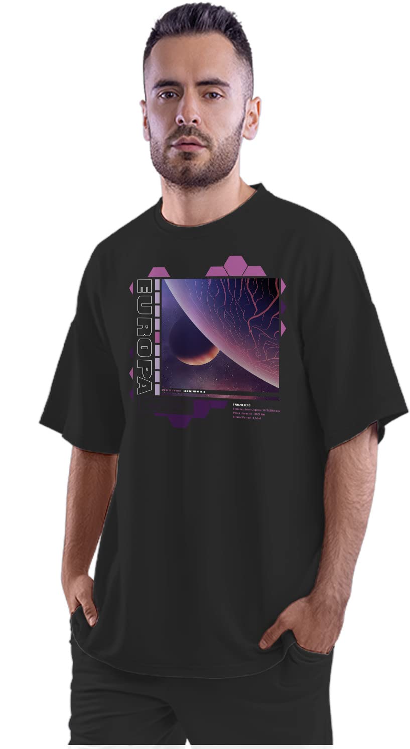 Oversized T-Shirt Deathly Hallows Men's Women's Unise 100% Cotton White; _DEHSLHUNQ-White XL Oversized_bz