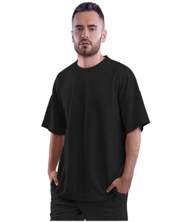 Oversized T-Shirt 3D Peace Sign - Cool Optical Illusion Men's Women's Unise 100% Cotton Black; _PEACDIUNQ-Black S Oversized_bz