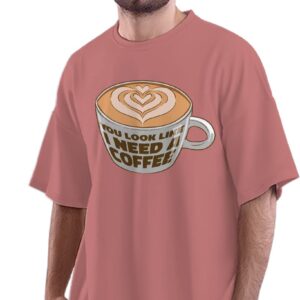 Oversized T-Shirt Homer Doughnut Men's Women's Unise 100% Cotton Black; _HOMDUNQ-Black L Oversized_bz