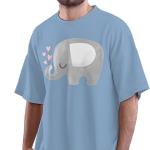 Oversized T-Shirt Whale Shark & Diver Men's Women's Unise 100% Cotton White; _WHALESUNQ-White XL Oversized_bz