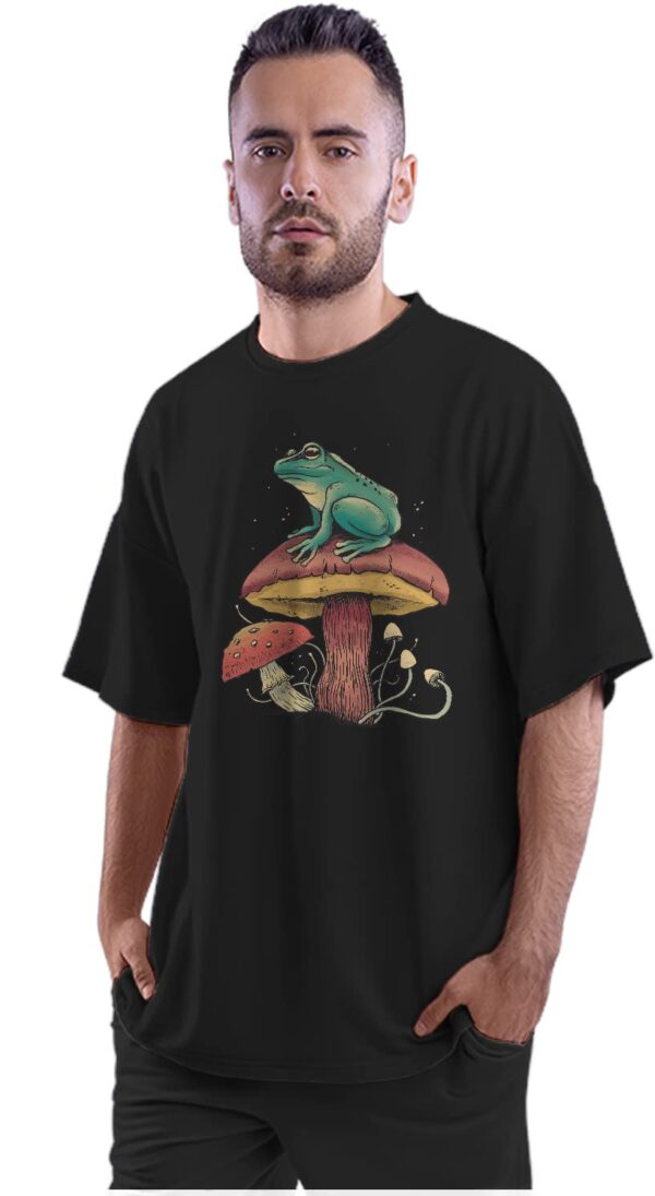 Oversized T-Shirt Stressed Cat - Dark Humour Men's Women's Unise 100% Cotton Iris Lavender; _SCDRUNQQ-Iris Lavender M Oversized_bz