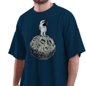 Oversized T-Shirt Stressed Cat - Dark Humour Men's Women's Unise 100% Cotton Iris Lavender; _SCDRUNQQ-Iris Lavender XL Oversized_bz