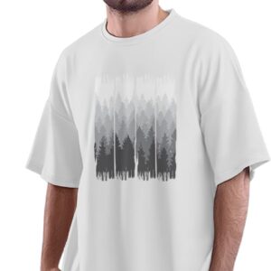 Oversized T-Shirt Vintage Vinyl Record Sunset Men's Women's Unise 100% Cotton Black; _RECVINUNQ-Black L Oversized_bz