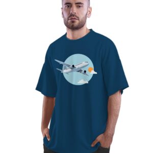 Oversized T-Shirt Magical Mushroom & Moon Cycle Men's Women's Unise 100% Cotton Black; _AGIMUMUNQ-Black M Oversized_bz