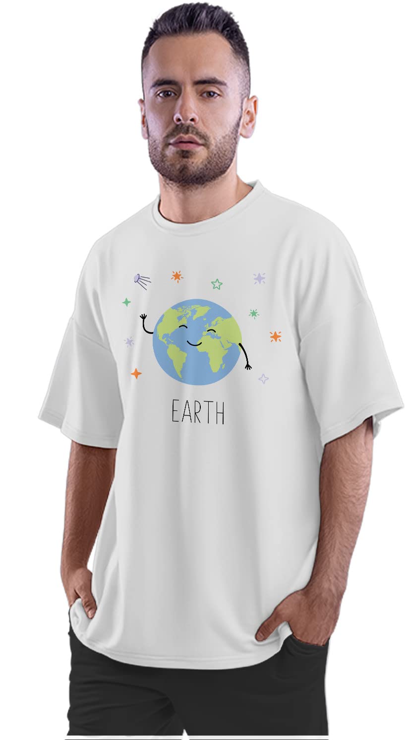 Oversized T-Shirt Epic Quote Men's Women's Unise 100% Cotton Baby Blue; _CANXUNUNQ-Baby Blue 2XL Oversized_bz
