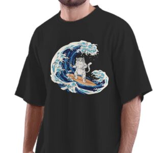 Oversized T-Shirt Isaac Newton Men's Women's Unise 100% Cotton Baby Blue; _ISCNEWTON-Baby Blue M Oversized_bz
