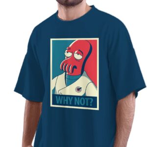 Oversized T-Shirt Homer Doughnut Men's Women's Unise 100% Cotton Navy Blue; _HOMDUNQ-Navy Blue 2XL Oversized_bz
