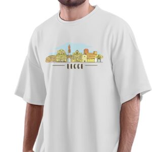 Oversized T-Shirt Vinyl Record Player Men's Women's Unise 100% Cotton White; _VINRECUNQ-White M Oversized_bz