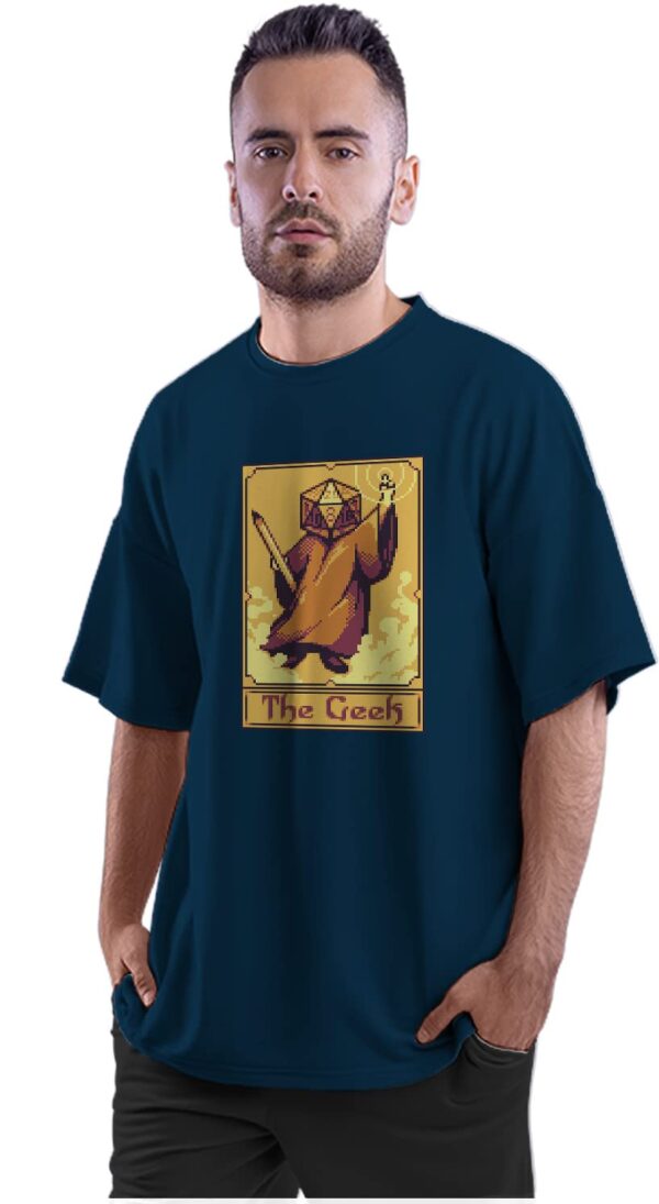 Oversized T-Shirt Take Me to The Mountains Men's Women's Unise 100% Cotton Baby Blue; _MOUNTAIN-Baby Blue XL Oversized_bz