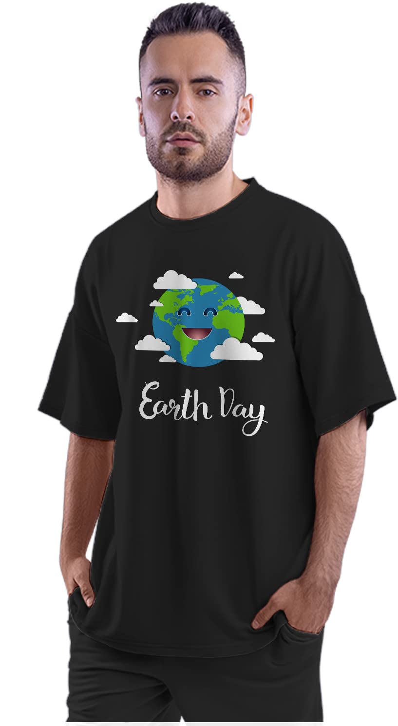 Oversized T-Shirt Vaporwave City Car Men's Women's Unise 100% Cotton Navy Blue; _PT_697