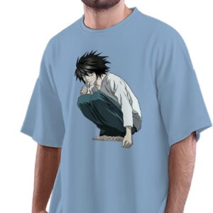 Oversized T-Shirt Chibi Ghibli Character Men's Women's Unise 100% Cotton White; _BLEUNXOSX-White S Oversized_bz