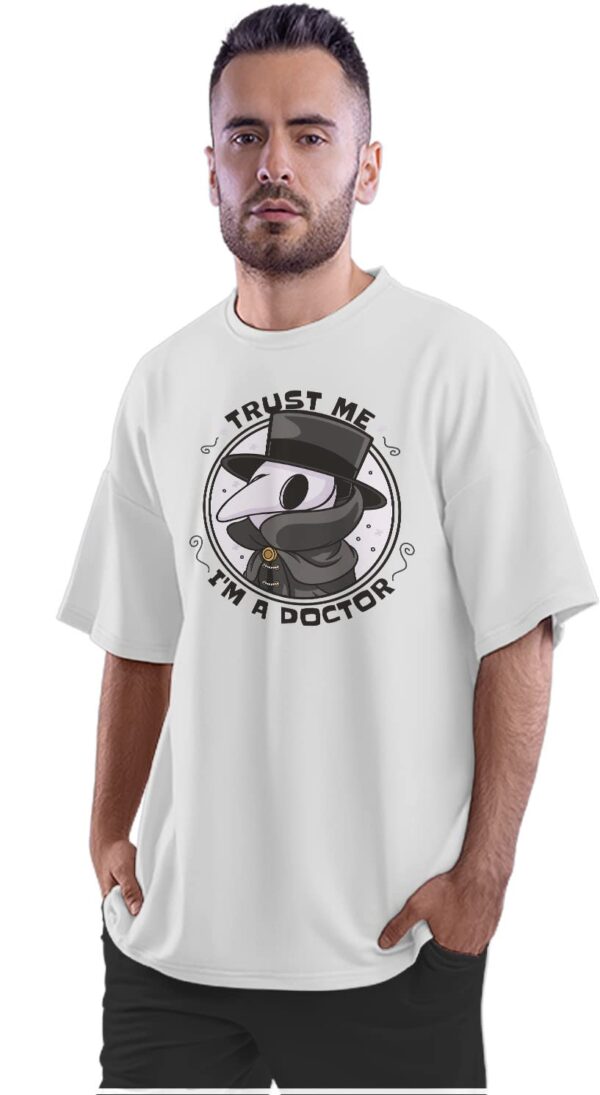 Oversized T-Shirt St. Patrick's Irish Frog Men's Women's Unise 100% Cotton White; _STPATUNQF-White XL Oversized_bz
