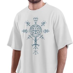 Oversized T-Shirt The Future is Women Men's Women's Unise 100% Cotton Baby Blue; _FUTISWOM2-Baby Blue XL Oversized_bz