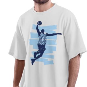 Men's Oversized T-Shirt The Gamer - Piel Tarot Card 100% Cotton Navy Blue; _THEGMROSM-Navy Blue M Oversized_bz