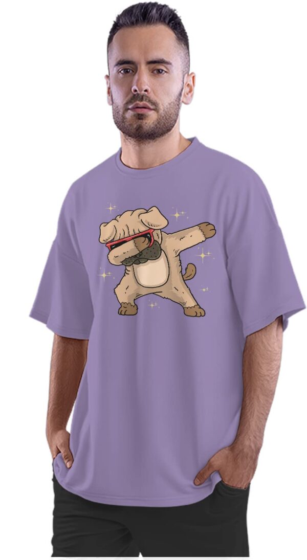 Oversized T-Shirt Bro-Kkoli - Broccoli Bro - Cool Dude Men's Women's Unise 100% Cotton White; _BROKKOUNQ-White 2XL Oversized_bz