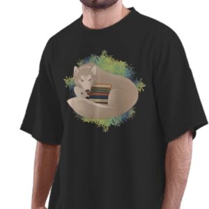 Oversized T-Shirt Science & Religion Quote Men's Women's Unise 100% Cotton Black; _SCIRELQU2-Black XL Oversized_bz