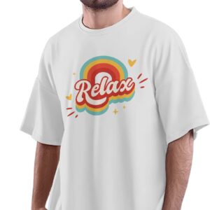 Oversized T-Shirt Cool Retro Giraffe with Sunglasses Men's Women's Unise 100% Cotton Black; _CRGWUUNQ-Black 2XL Oversized_bz