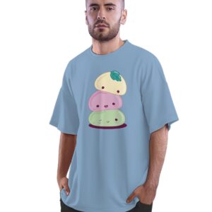 Oversized T-Shirt Kawaii Ramen Bowl Men's Women's Unise 100% Cotton Dusty Rose; _KWRMXBUNQ-Dusty Rose L Oversized_bz