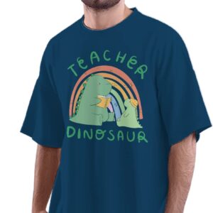 Oversized T-Shirt Awesome Electric Guitar Men's Women's Unise 100% Cotton Navy Blue; _ELECGUNQX-Navy Blue 2XL Oversized_bz