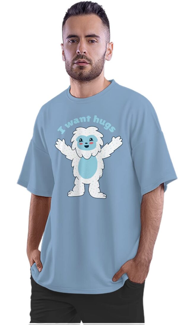 Oversized T-Shirt Dog - Van Gogh - Post Impressionism Men's Women's Unise 100% Cotton Navy Blue; _PT_192