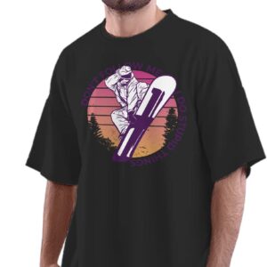 Oversized T-Shirt Trader by Day, Poker by Night Men's Women's Unise 100% Cotton Black; _TRA23OSX-Black S Oversized_bz
