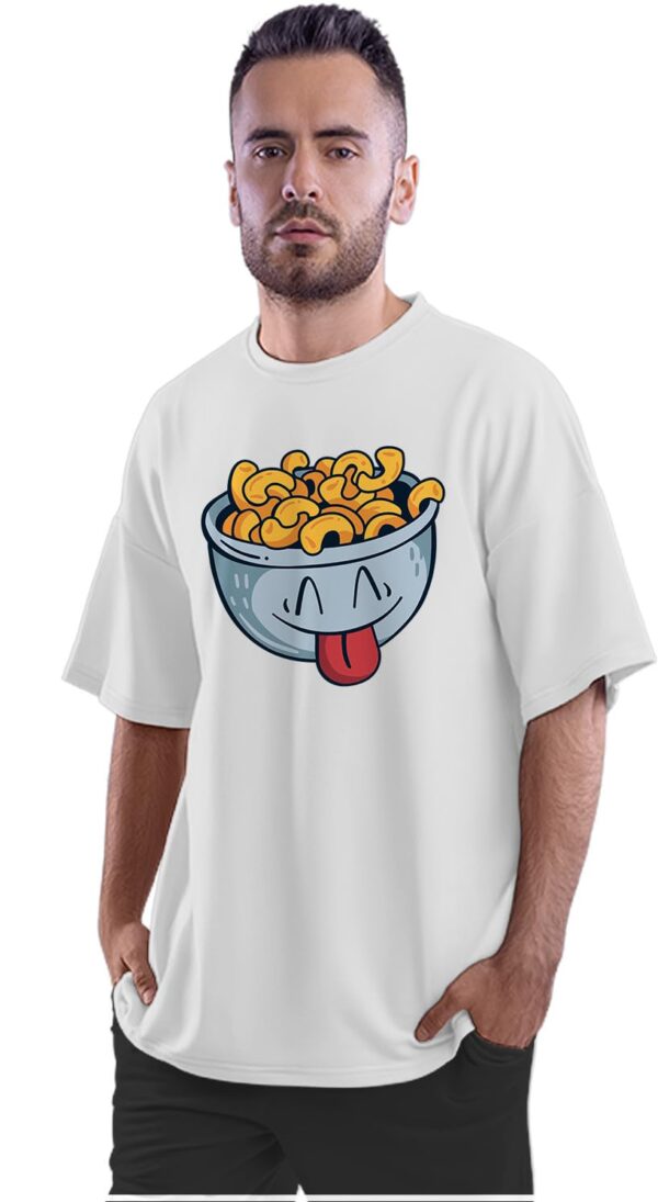 Oversized T-Shirt I Need More Space Kids Men's Women's Unise 100% Cotton Black; _INMSUNQ-Black S Oversized_bz