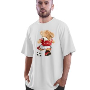Oversized T-Shirt Cherry Blossom Vaporwave Men's Women's Unise 100% Cotton Iris Lavender; _RYOMAVE2-Iris Lavender L Oversized_bz