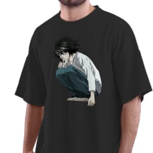 Oversized T-Shirt Moonchild - Full Moon Men's Women's Unise 100% Cotton Navy Blue; _MONCHFUNQ-Navy Blue 2XL Oversized_bz
