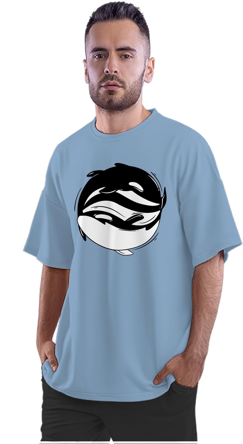 Oversized T-Shirt Father's Day - Father & Daughter Men's Women's Unise 100% Cotton Black; _FATDAUUNQ-Black M Oversized_bz