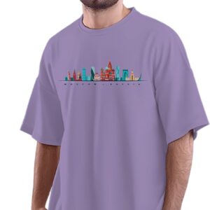 Oversized T-Shirt Epic Quote Men's Women's Unise 100% Cotton Dusty Rose; _CANXUNUNQ-Dusty Rose S Oversized_bz
