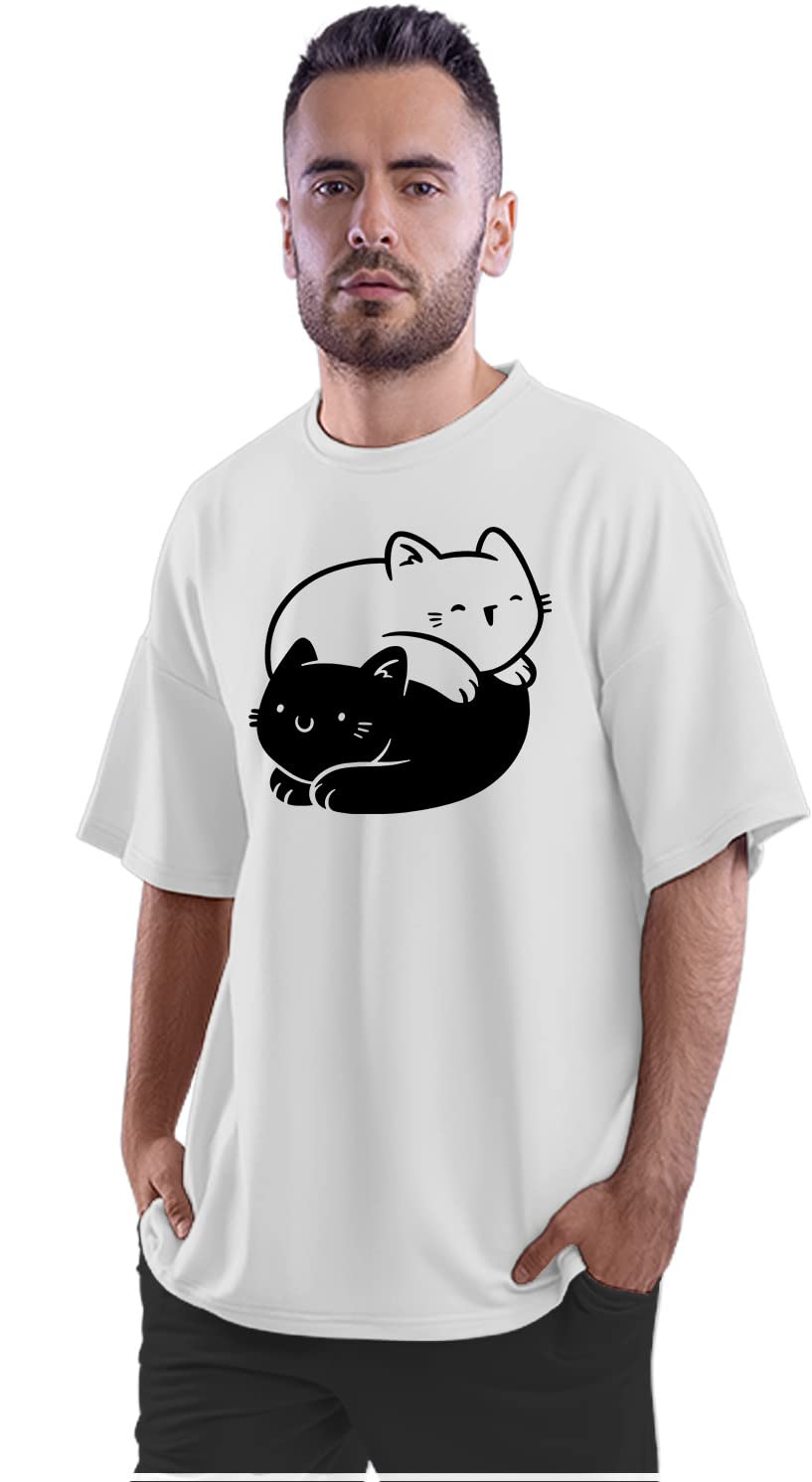 Oversized T-Shirt Ancient Viking Runes Artwork Men's Women's Unise 100% Cotton Black; _IN1JSTOSSX-Black XL Oversized_bz