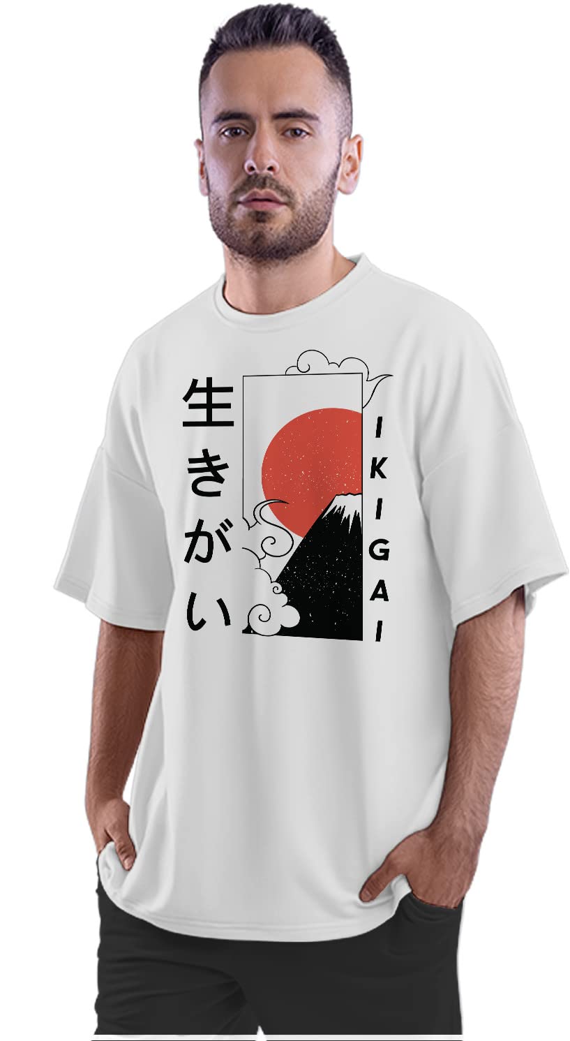 Oversized T-Shirt Kawaii T-Re & Ramen Men's Women's Unise 100% Cotton Black; _AREXRAMUQX-Black XL Oversized_bz