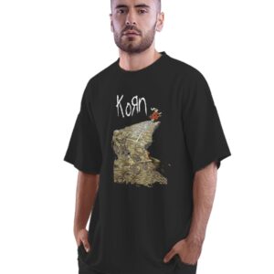 Oversized T-Shirt Peace Sign - Continuous Line Art Men's Women's Unise 100% Cotton Baby Blue; _PT_384