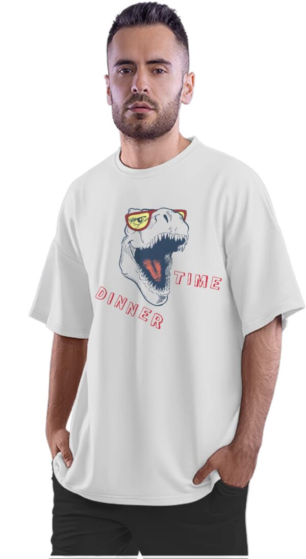 Oversized T-Shirt Fire Enchantment Elf Men's Women's Unise 100% Cotton Black; _FIRENEUNQ-Black XL Oversized_bz