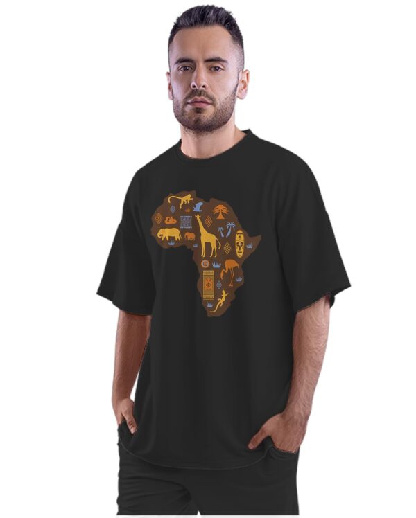 Oversized T-Shirt Buy The Fear Trade The Greed - Stock Market Men's Women's Unise 100% Cotton Black; _BTFTTUNIQ-Black L Oversized_bz